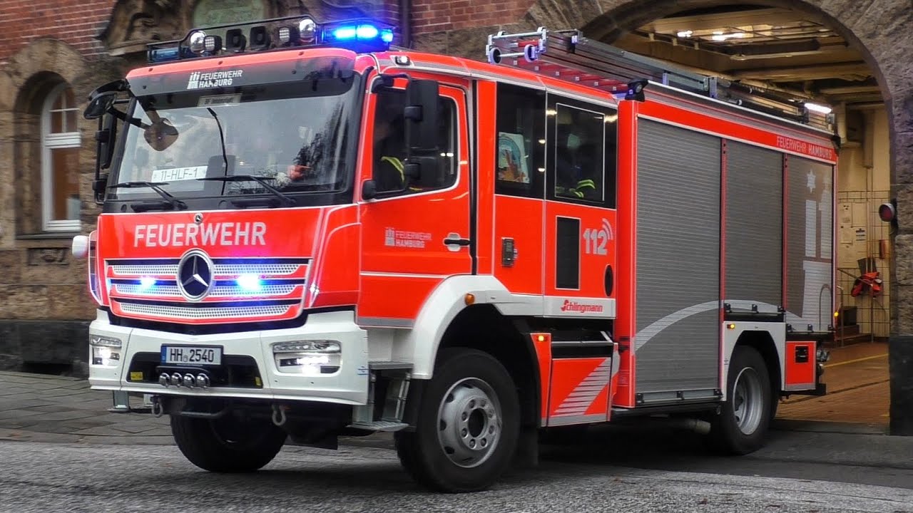[Neue HLF20 Generation mit Pressluft und Bullhorn!] Schlingmann Varus HLF20 Feuerwehr Hamburg
