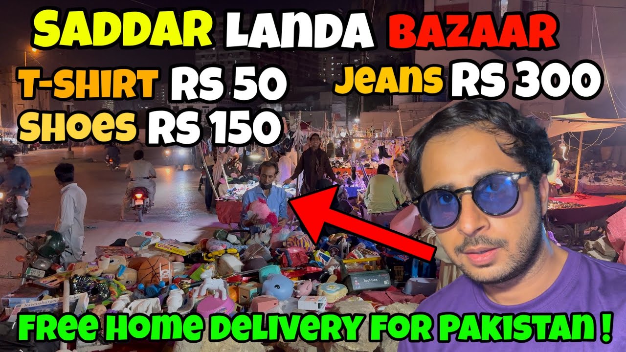 Kabar Market Karachi New Vlog | Saddar Landa Bazar Karachi | Chor Bazar Karachi Trending Viral Vlog 