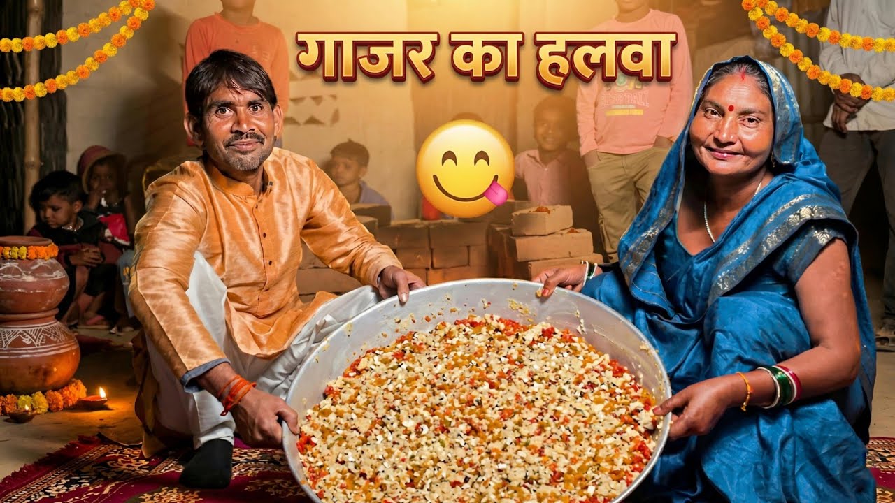 देशी स्टाइल में गाजर का हलवा || Suman Devi