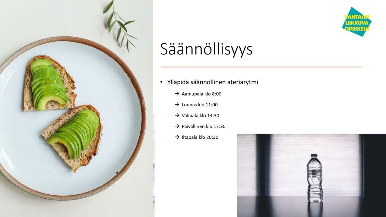 Viikko 4  Oppimista tukeva ravinto