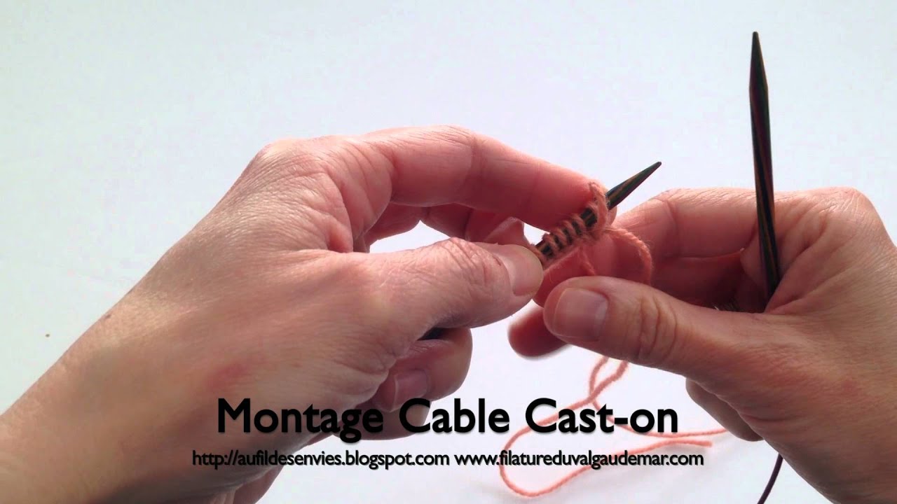 Cable cast on