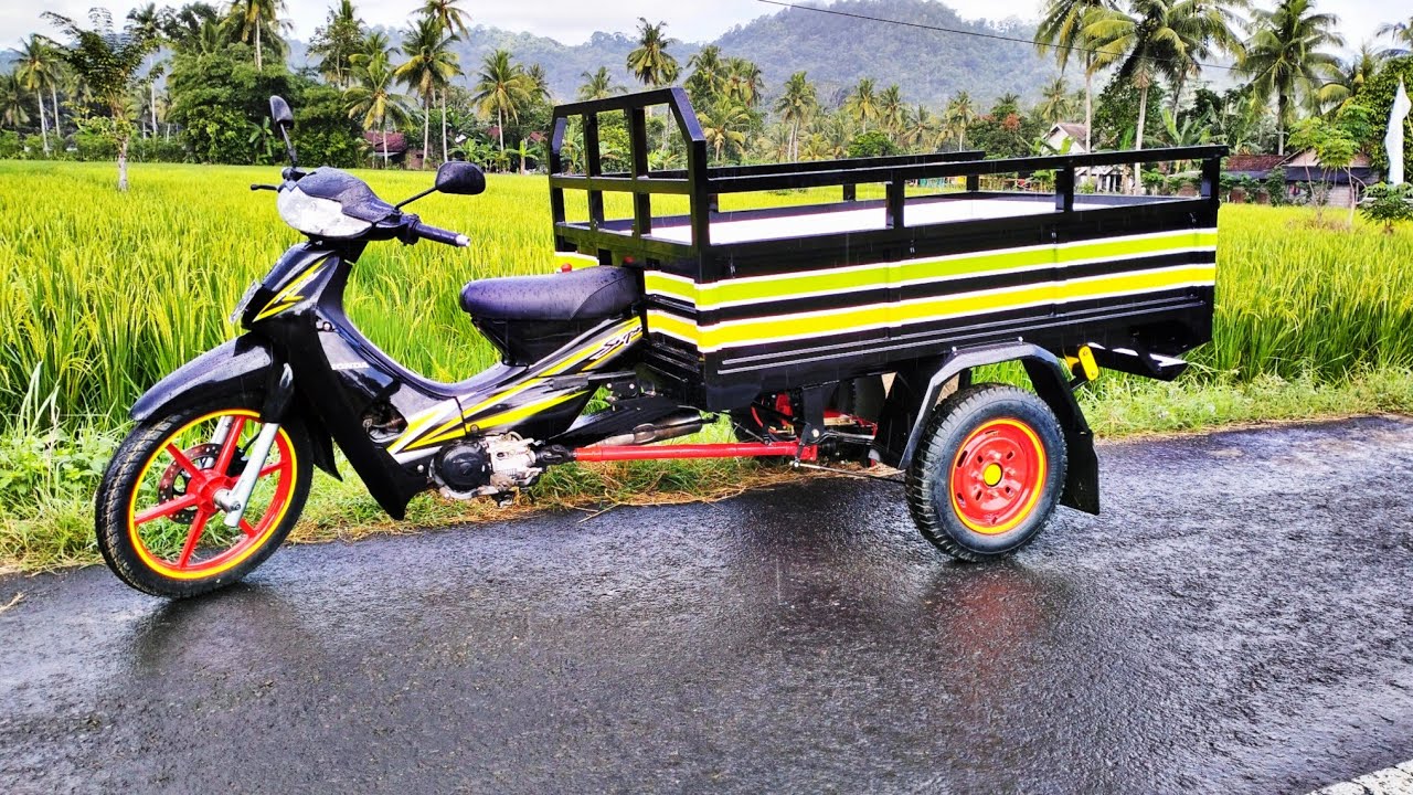 THE STORY OF A HONDA SUPRA FIT 3-WHEELER THAT CAN HOLD 1 TON