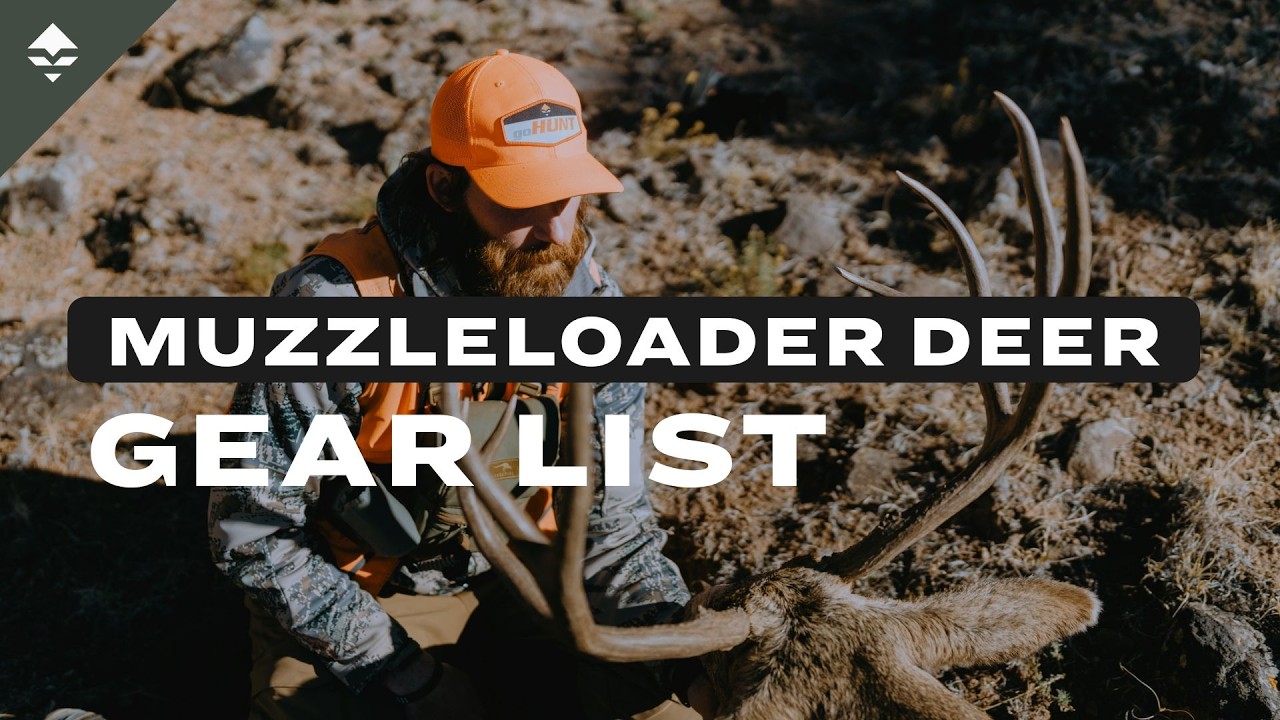 Guide to the Ultimate Muzzleloader Gear List | Brady Miller's Deer Gear List