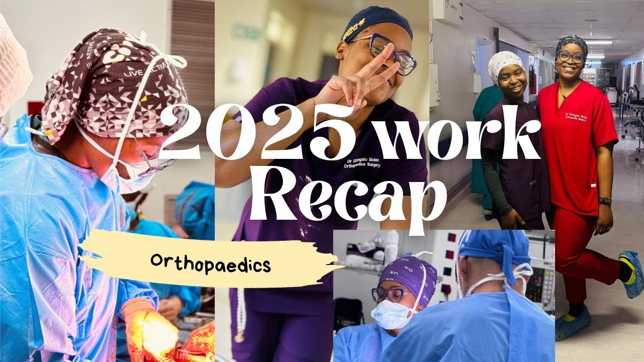 2025 Work Recap in Orthopaedics Department | 24h Ortho Trauma calls | Medical Doctor