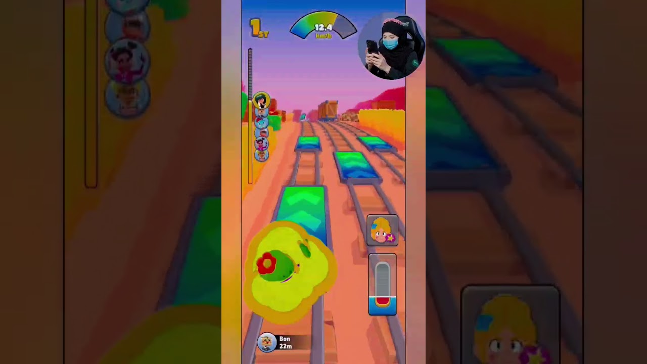 “Insane run! Can you beat this score?  #MisterPlayz #SubwaySurfers #GamingShorts #greatestgaming360