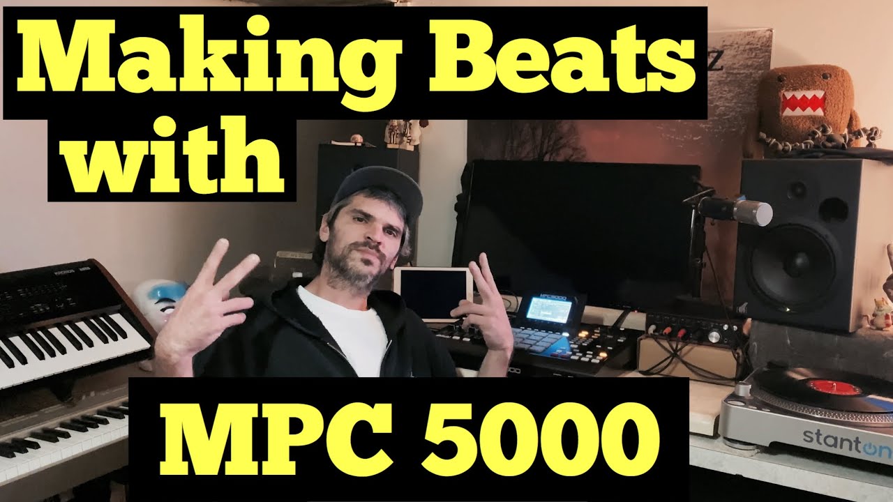 Akai MPC 5000 - How to Build a DrumKit, Sample, and Make a Quick Beat