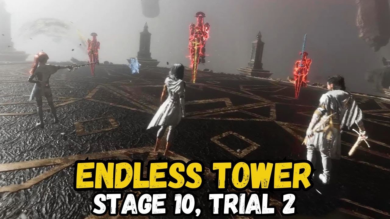 Stage 10, Trial 2 Endless Tower bosses in Clair Obscur Expedition 33