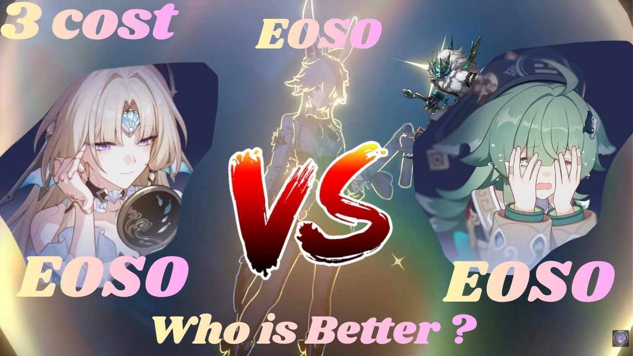 [HSR 4.6 v1] Who is the Best Fox's Sustain ? E0S0 Pearl vs Huohuo Comparison ft E0S0 Evanescia