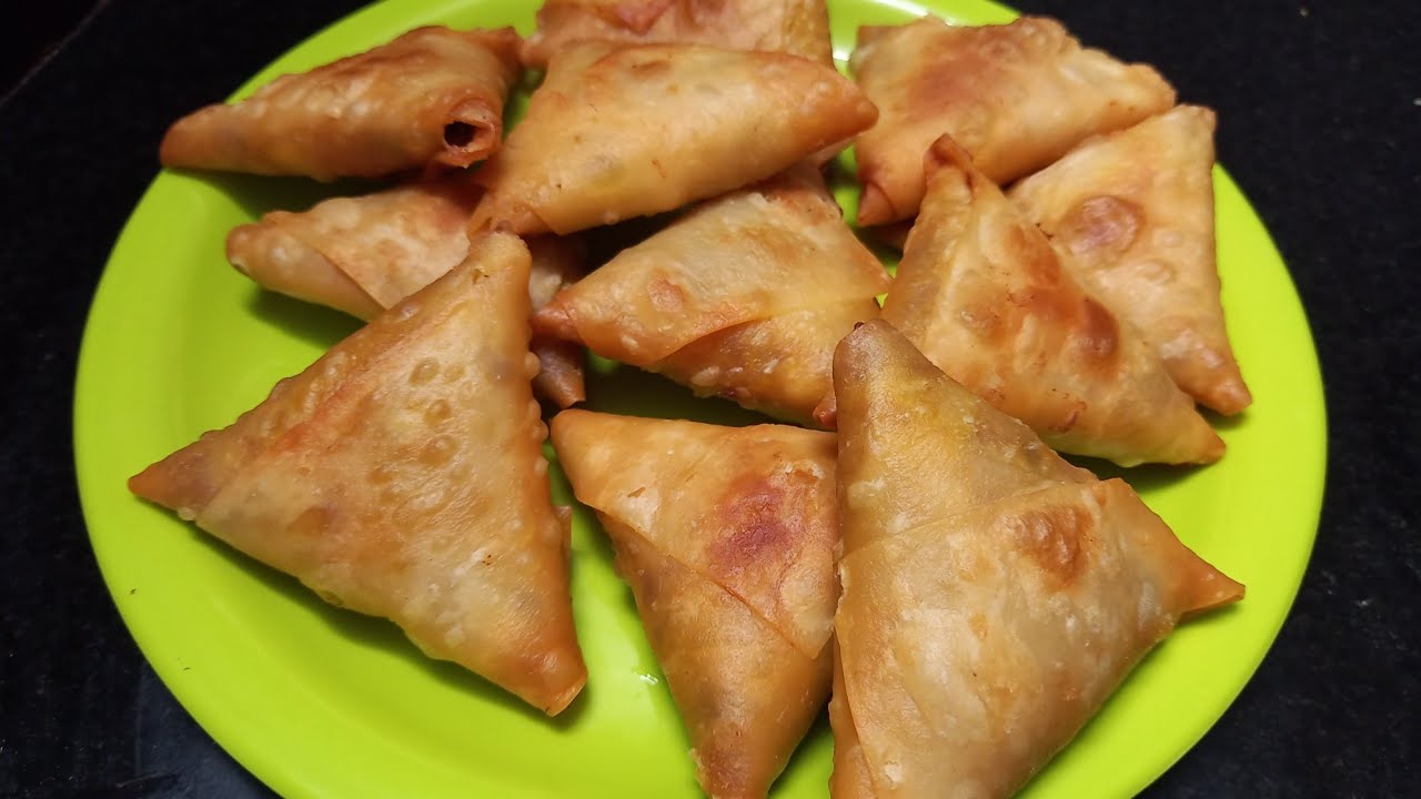 Potato Egg Samosa Recipe