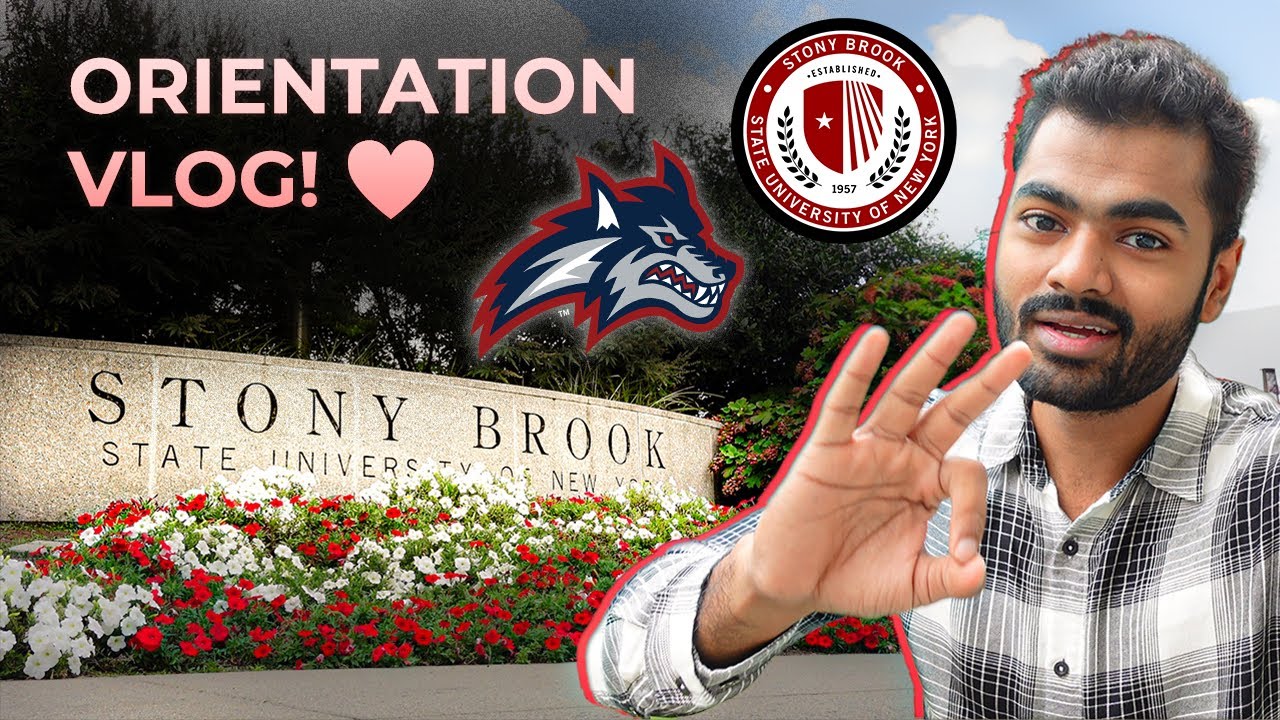 మన Stony Brook University 🏫 Orientation Vlog Ila untundi మరి🔥! MS in US 🇺🇸