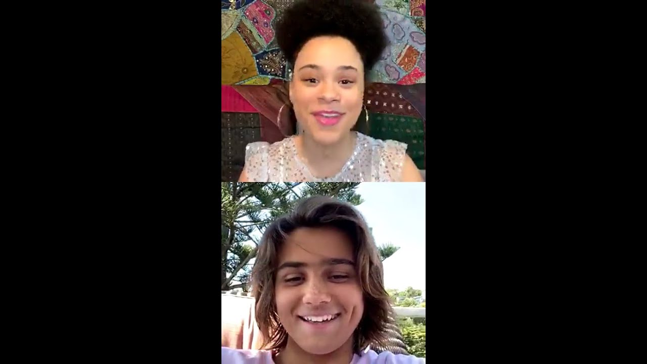 Luca Luhan Instagram live stream (as guest) / 12 June 2020