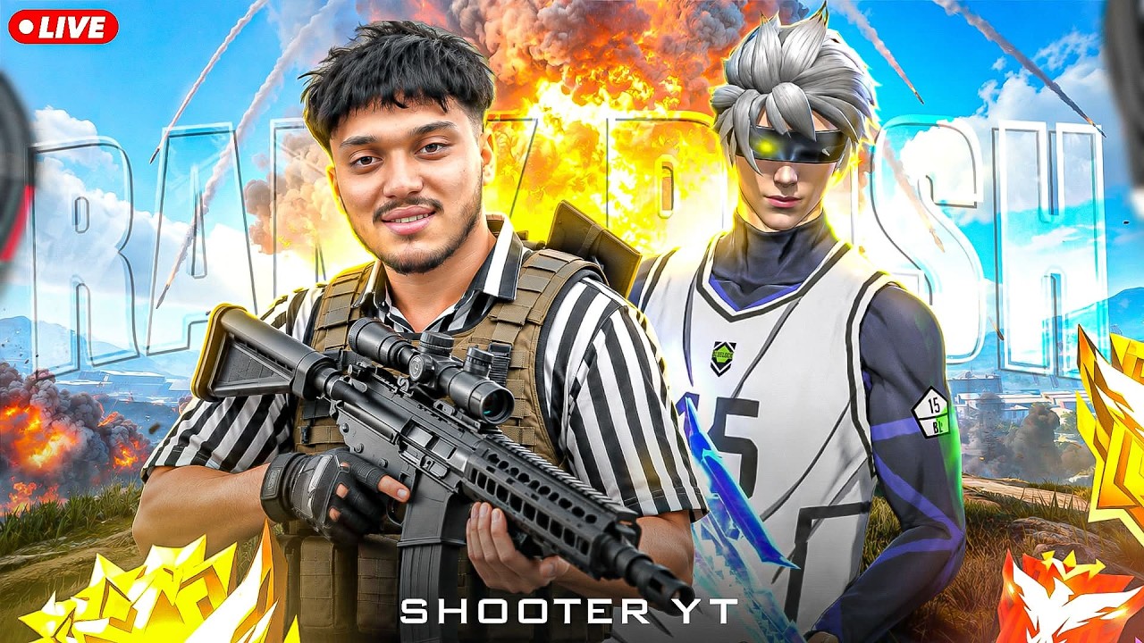 🔴 LIVE | Grandmaster Rank Push 😈🔥 | Free Fire Shorts Live #shortslive #freefire #shorts