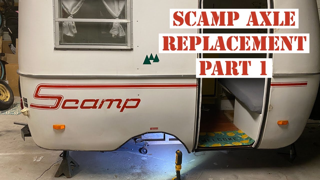 13' & 16' Scamp Axle Replacement Part 1