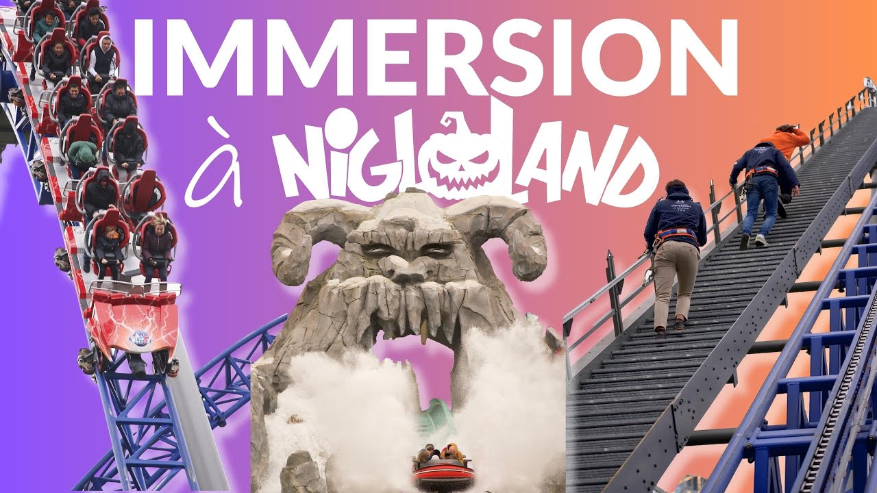 Les coulisses du parc d'attraction Nigloland 🎢