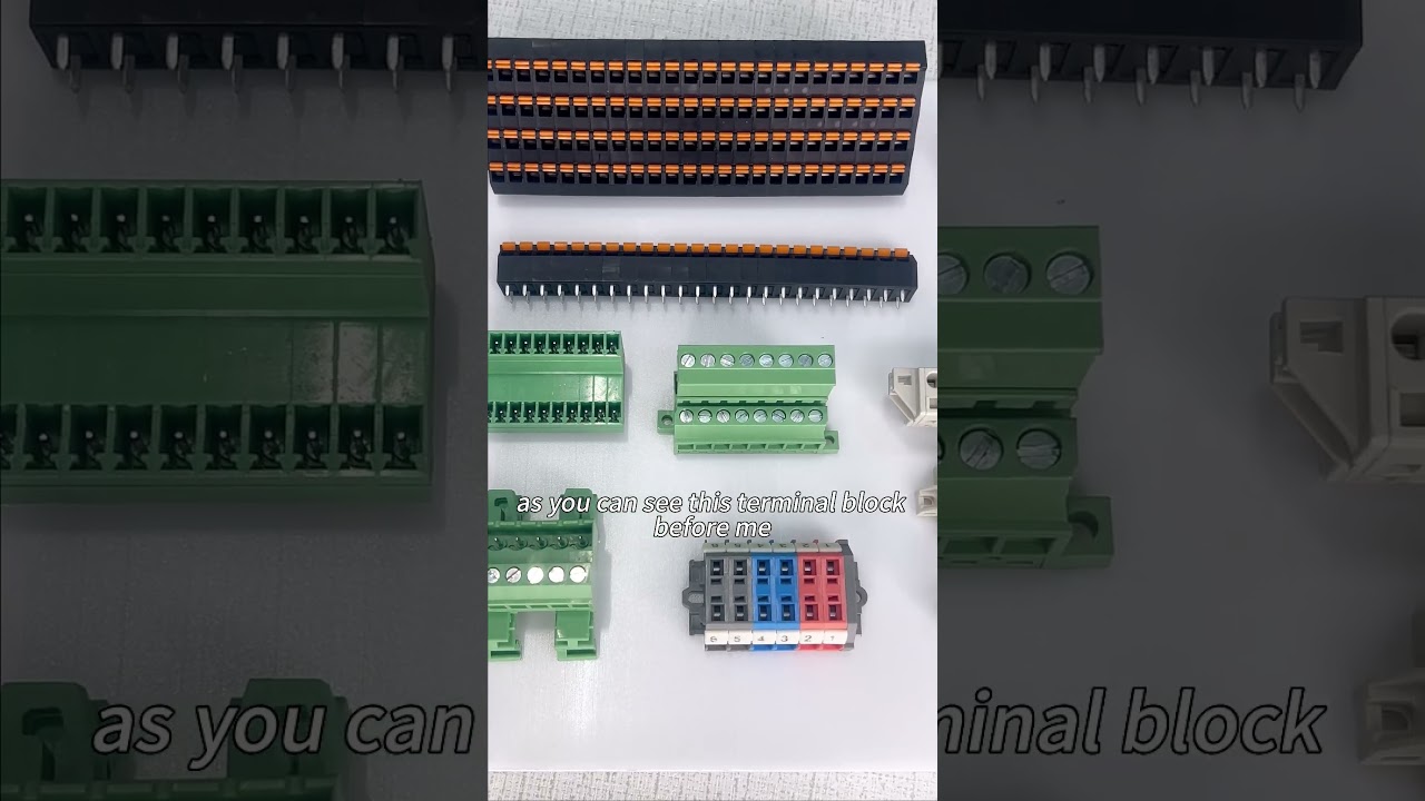 How to use terminal block #connector