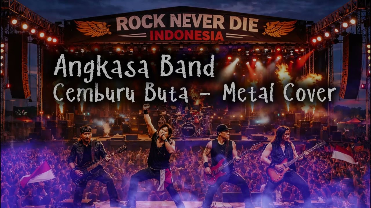 Cemburu Buta - Angkasa Band - Cover Metal Version
