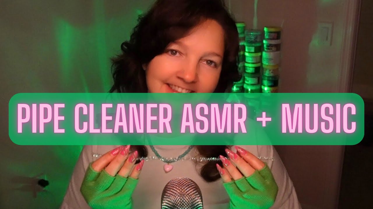Opalescent Pipe Cleaner Slays! ASMR For Sleep - No Talking, + Music - Enjoy, Fizzy Babes! 💚