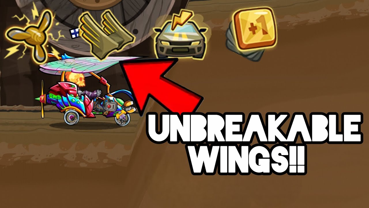 NEW GLIDER MASTERY-Hill climb racing 2