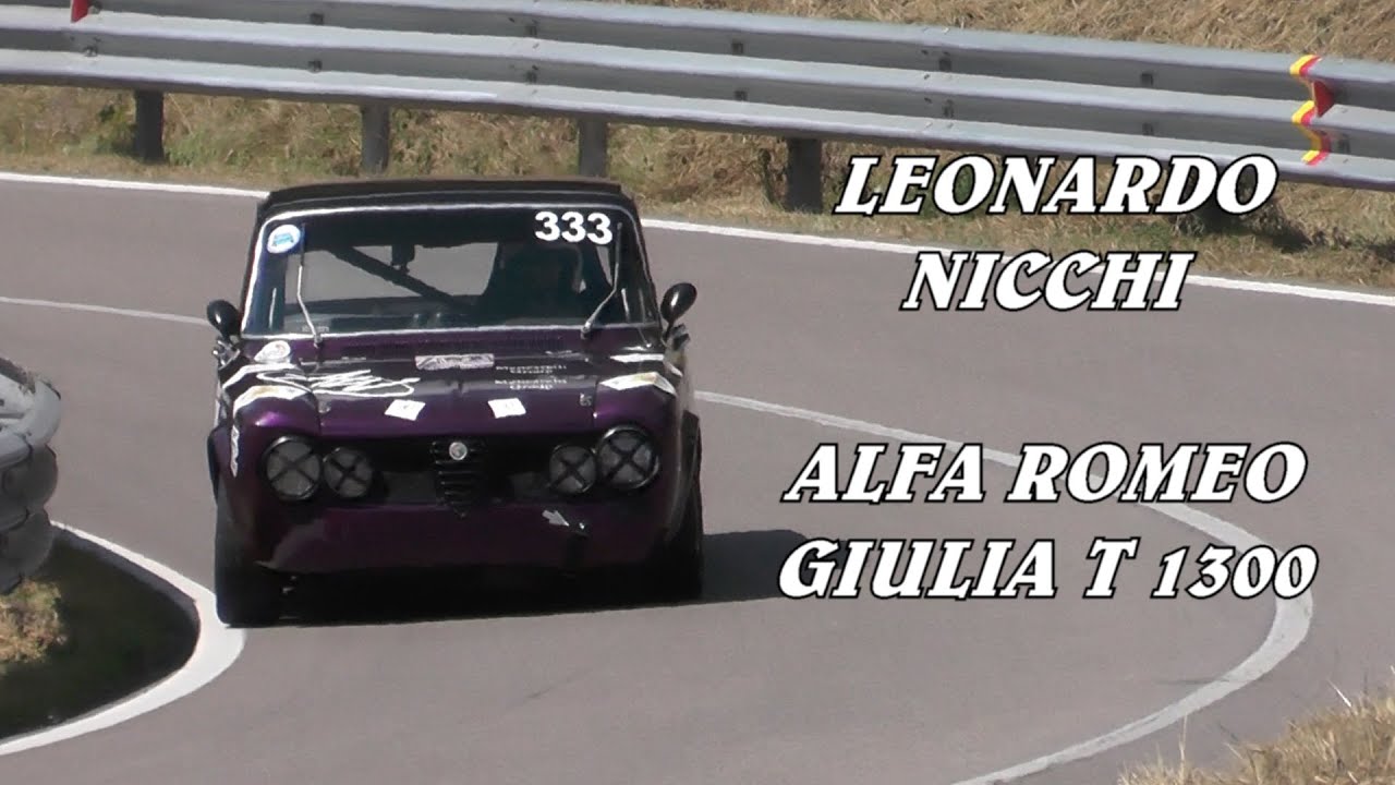 SALITA TROFEO LUIGI FAGIOLI 2024 | LEONARDO NICCHI | ALFA ROMEO GIULIA T 1300 | BY BELLUNOVIDEO