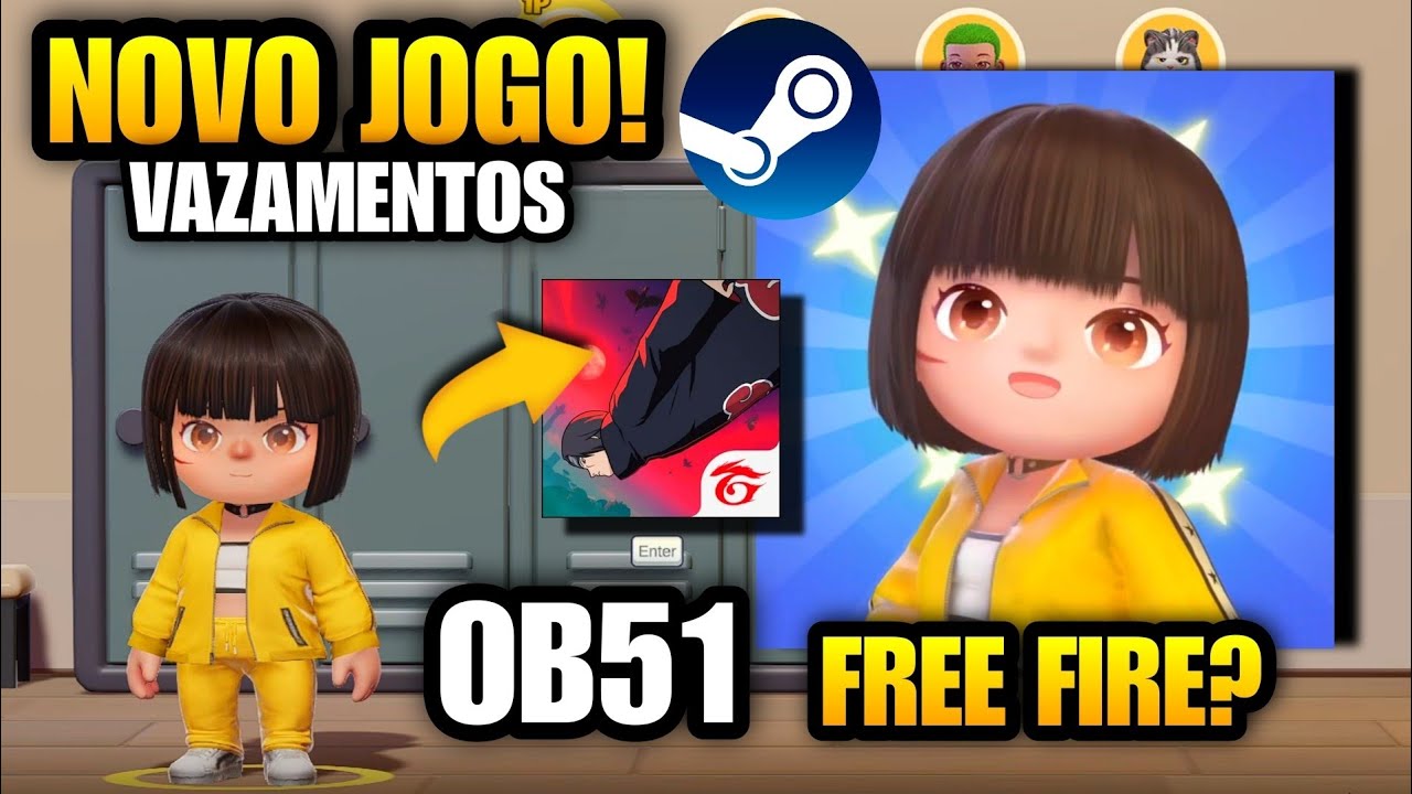 PARCERIA FREE FIRE CHOPPY CUTS - VAZAMENTOS OB51! NOVIDADES FREE FIRE! 