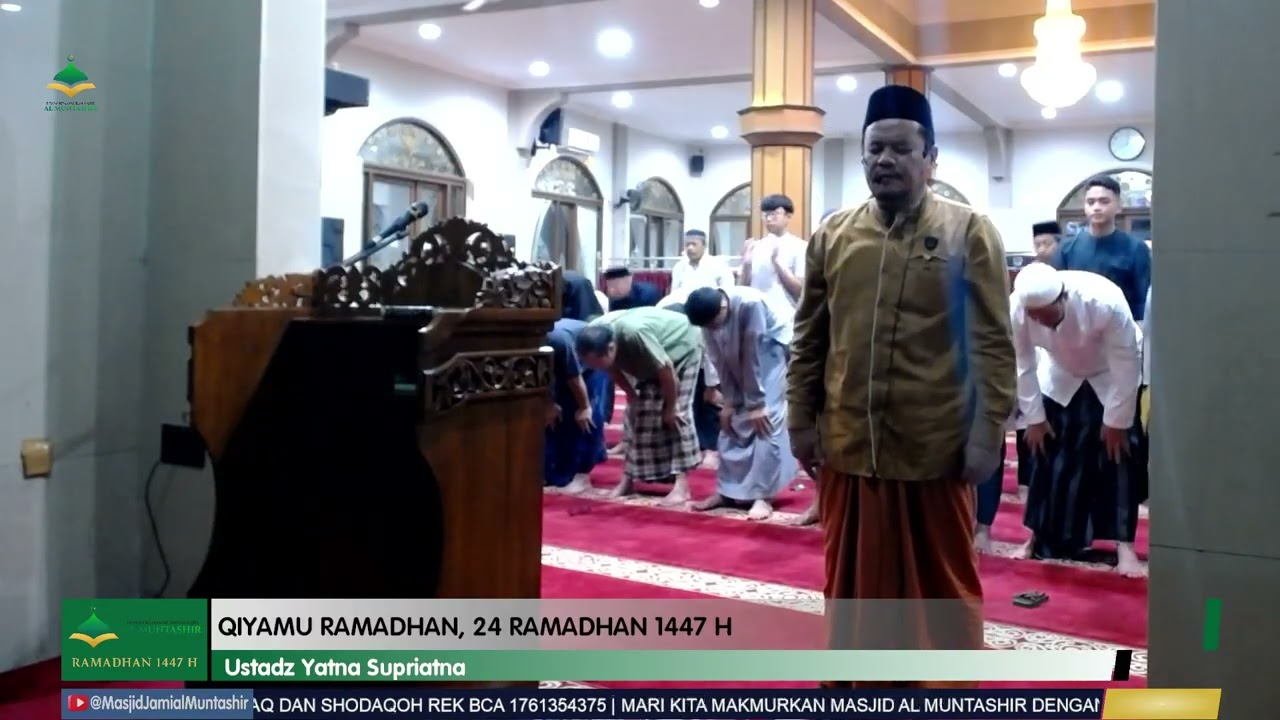 Qiyamu Ramadhan, 24 Ramadhan 1447 H