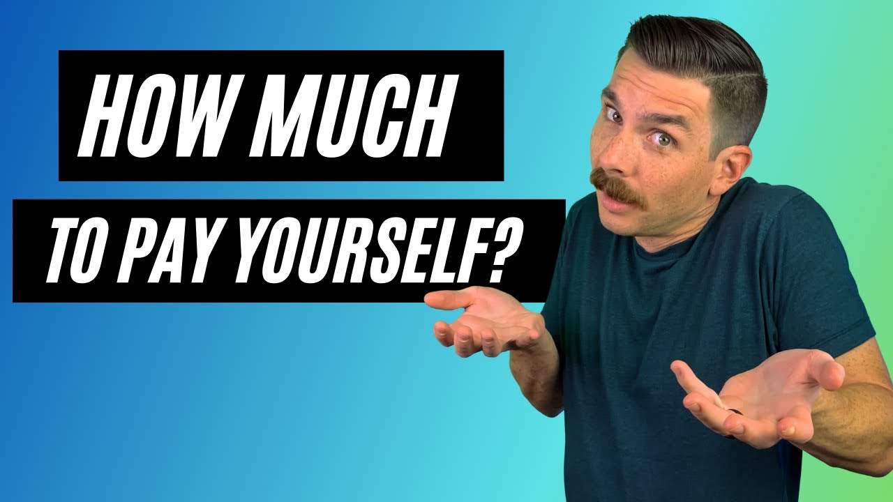 How much YOU should pay yourself as a business owner 😀