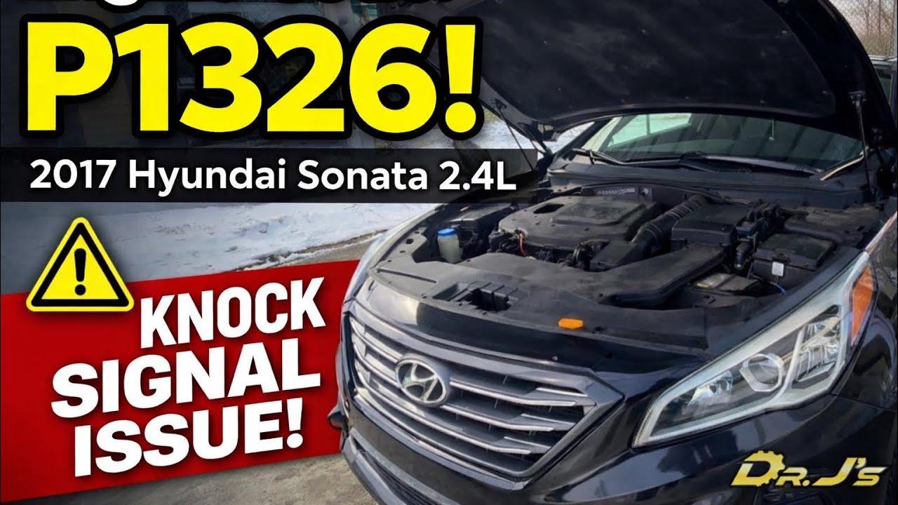 Hyundai Sonata 2.4 2014-2018 гг., ошибка P1326, индикатор неисправности двигателя мигает. *ПОЯСНЕ...