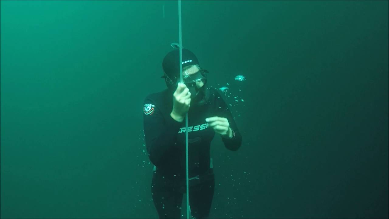 Cenote Angelita Amancay Freediving Mexico