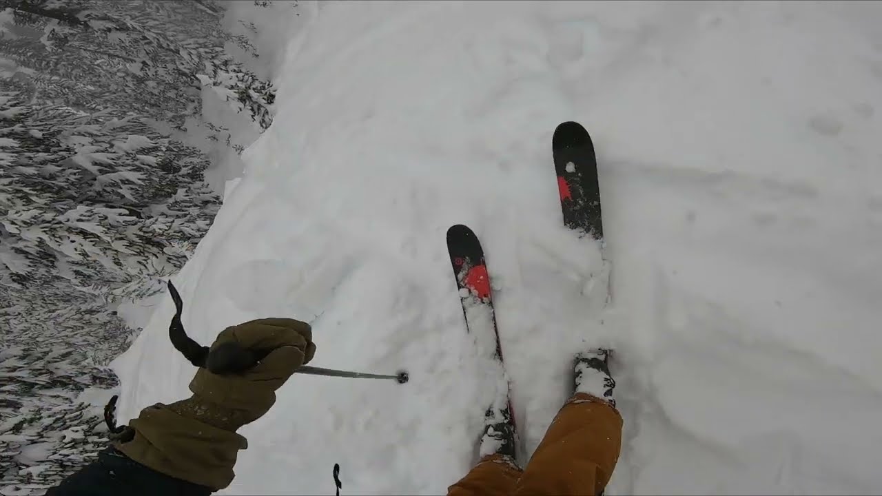 Heavenly Ski Resort, Top of Canyon Lift to Powder Bowl, Dec 2025