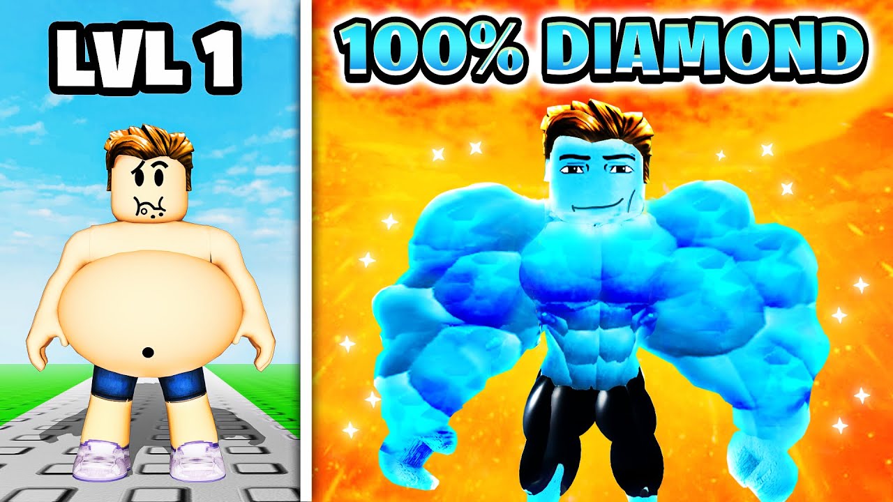 I EVOLVED TO DIAMOND MUSCLE in Gym League!