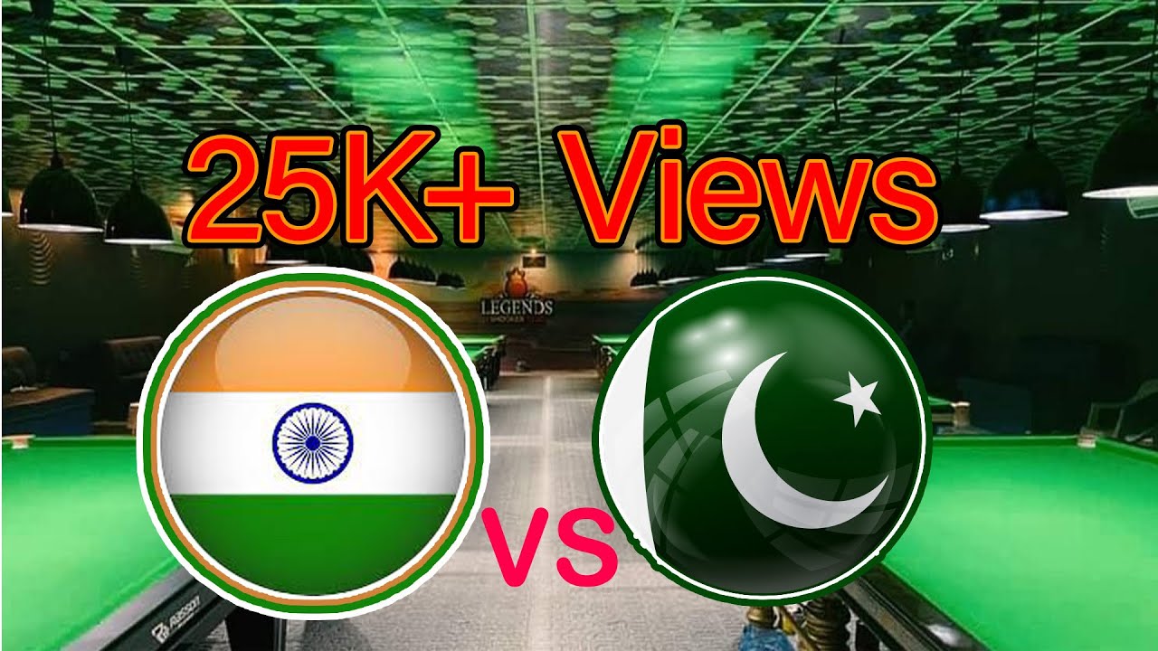 Pakistan Vs India In Snooker | Mitthu Jutt Vs Ratul Pmbhar | Snookerism