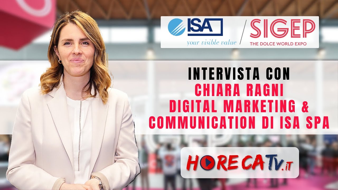 SIGEP 2024 - Intervista con Chiara Ragni, Digital Marketing & Communication di ISA SpA