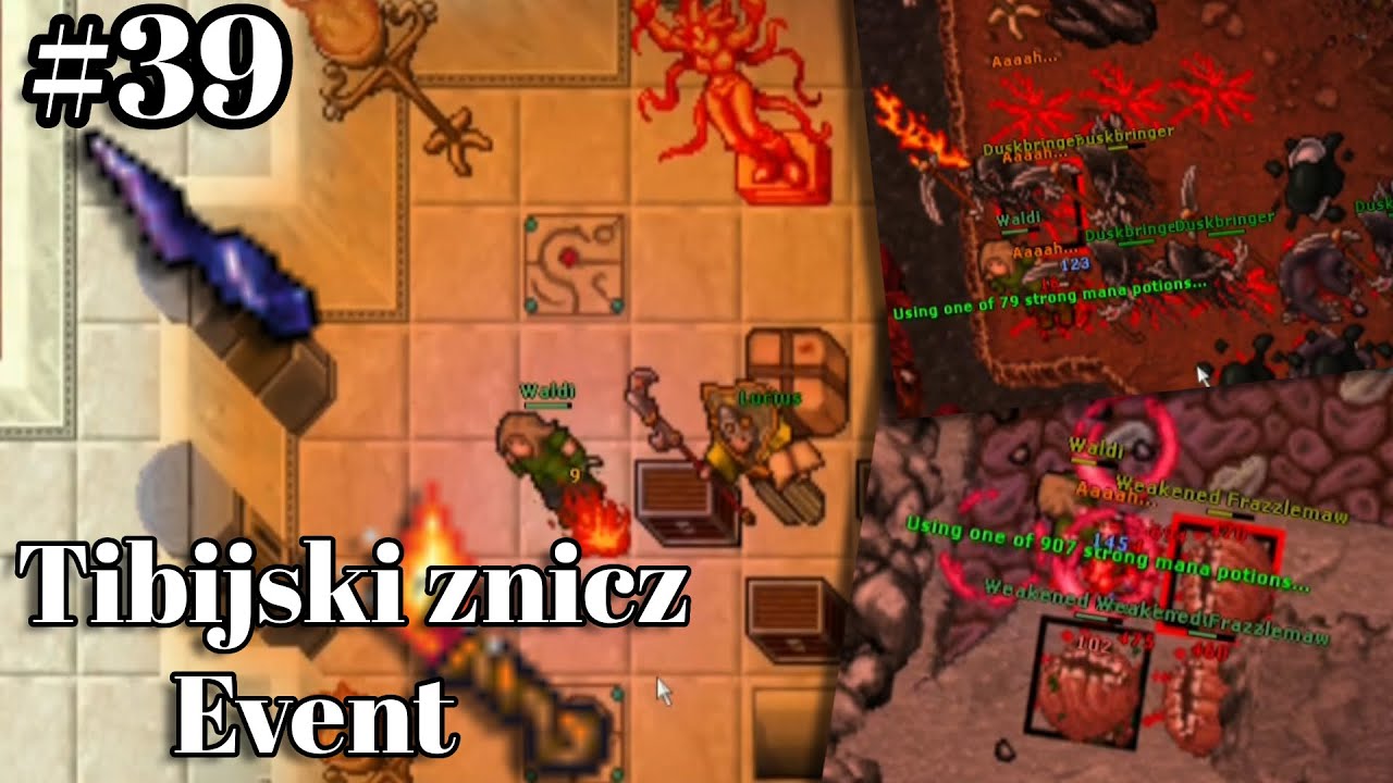 Tibia Ek #39, Lightbearer, profitowanie i coraz bliżej 200 lvl