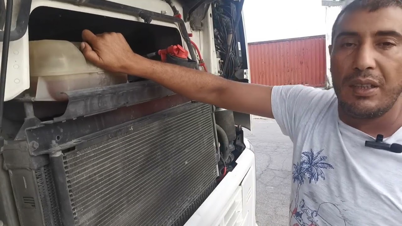 #JAMAL ait belahcen#قناةمتواضعة#فيديو كيفية مراقبة الزيت والماء شاحنة VOLVO 480#