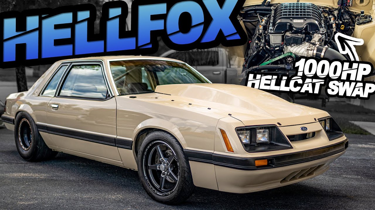 1000HP “Hellfox” Hellcat Powered Foxbody Mustang | The Perfect Foxbody Swap?!