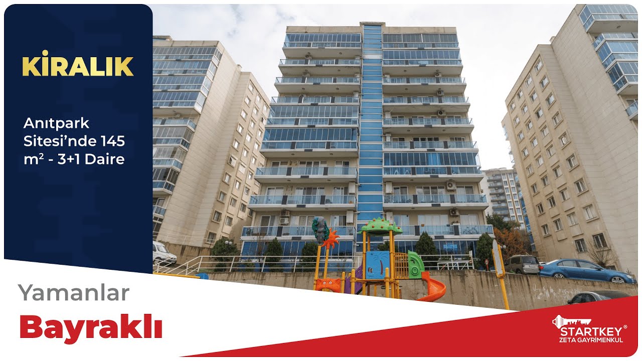 Yamanlar Mahallesi Anıtpark Sitesinde Kiralik 3+1 Daire