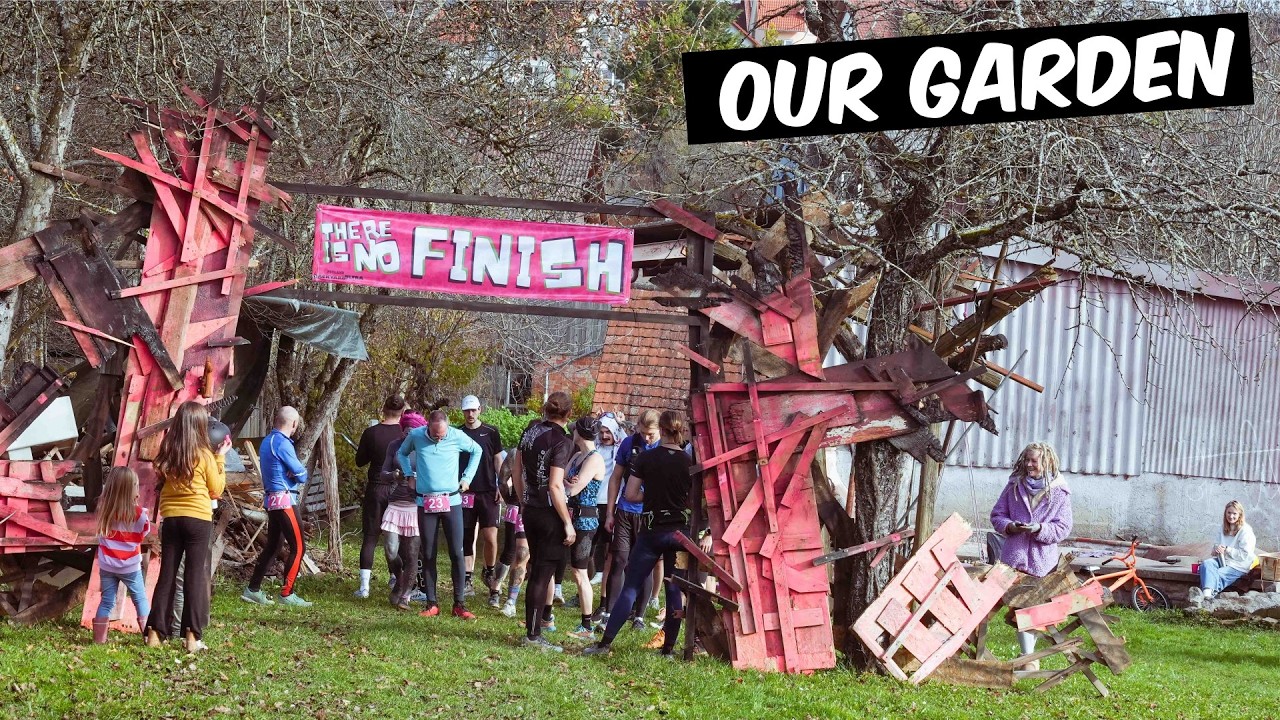 We made a Ultra Running Race in our Garden - Psyland Backyard Ultra