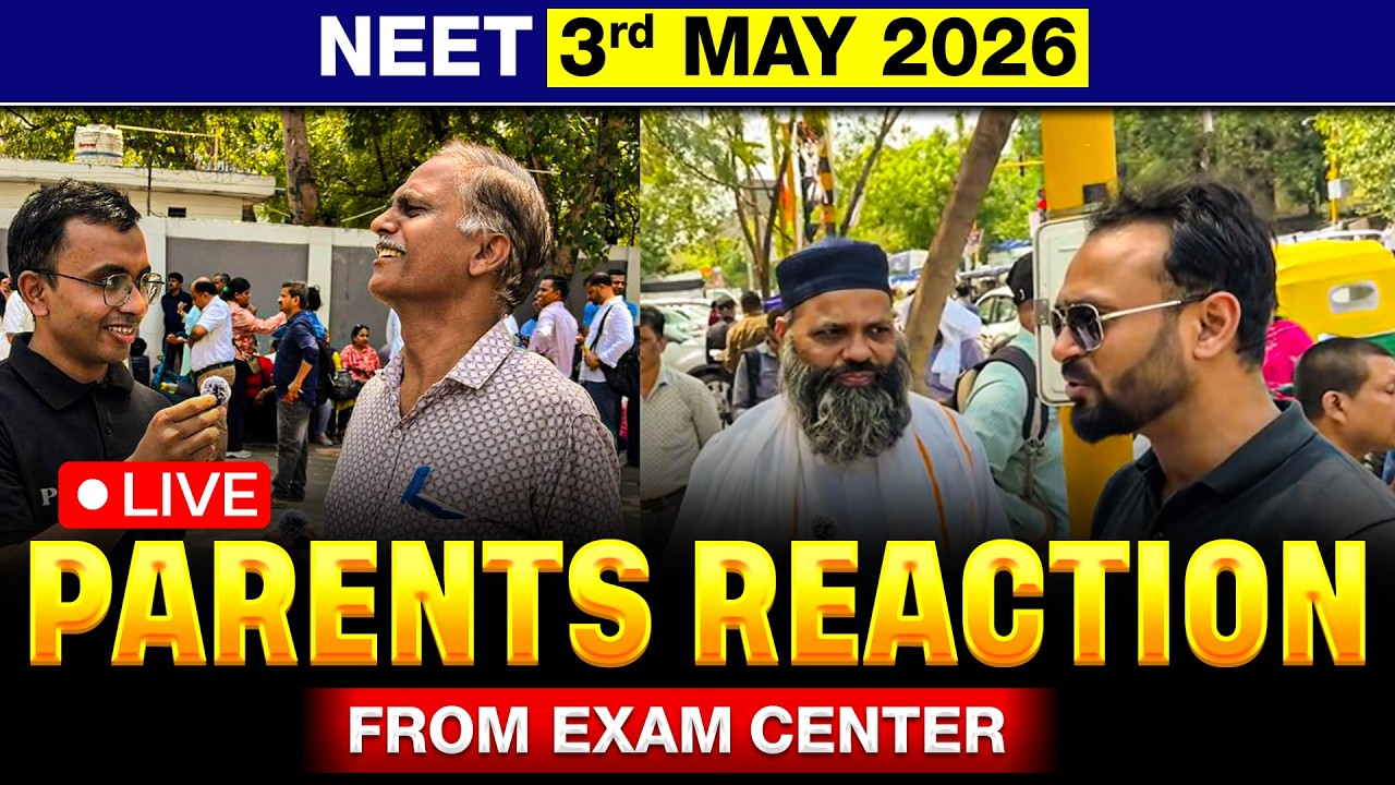 NEET 2026 LIVE 🔥 | Parents Reaction from Exam Center😱 #NEET #NEET2026