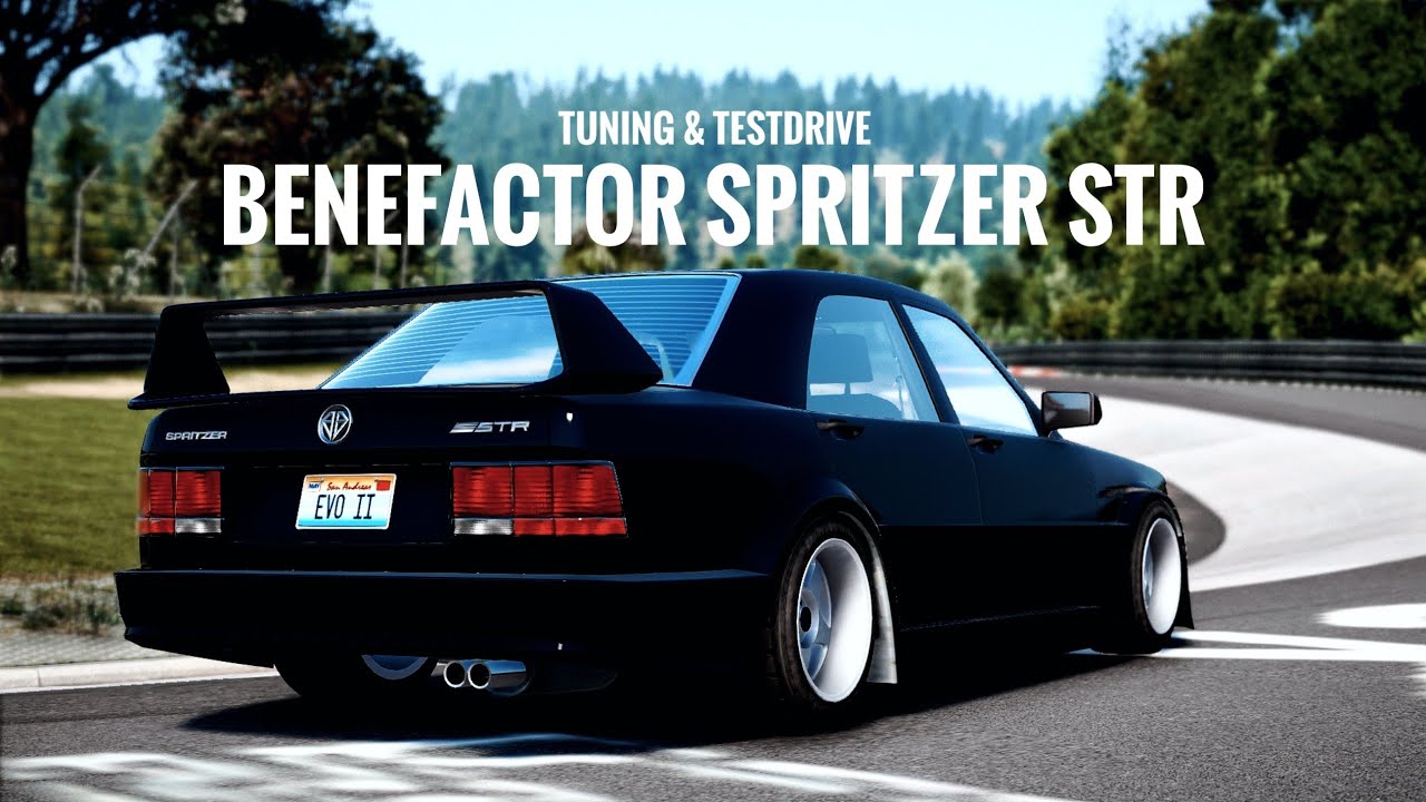 GTA V | Benefactor Spritzer Tuning & Testdrive with graphic mods