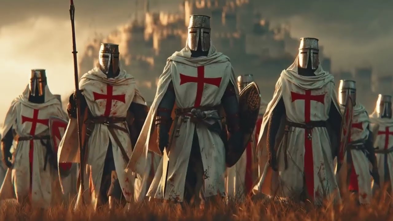 Templarios  Cargando La Cruz.