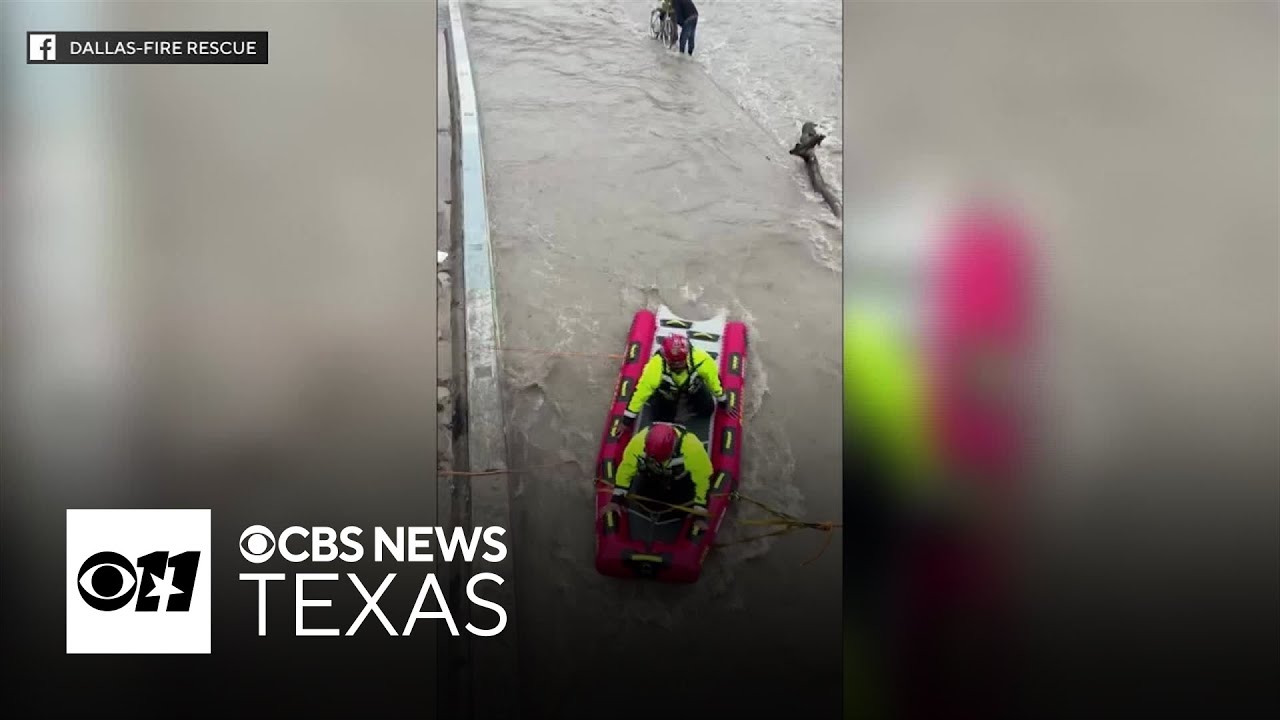 DFR rescues two men from rising creek waters