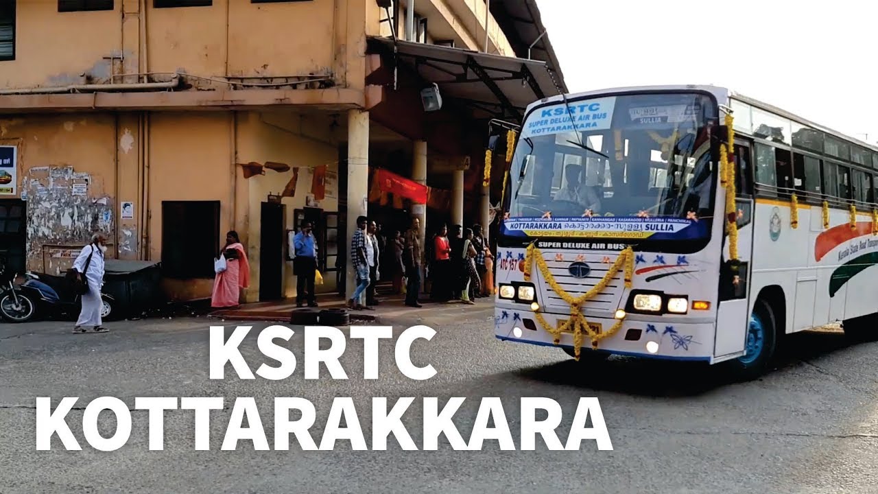 KSRTC Bus Station Kottarakkara, kollam District, Kerala