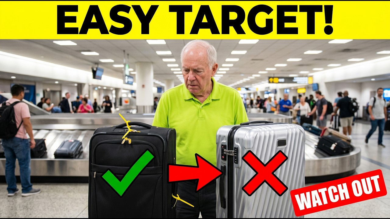 Flying After 60? These 10 Luggage Mistakes Make You a Target at Every Airport