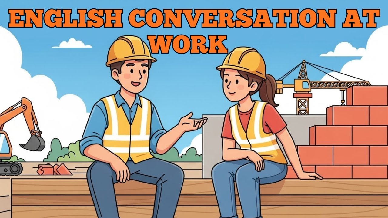English Conversation at Work | Speak English Practice | Plainly English Podcast
