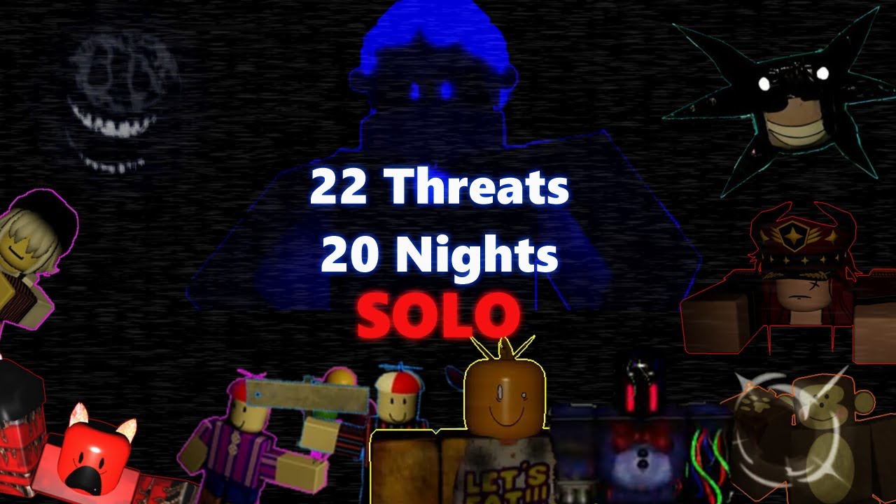 Roblox One More Night SOLO WIN | Nights 1-20