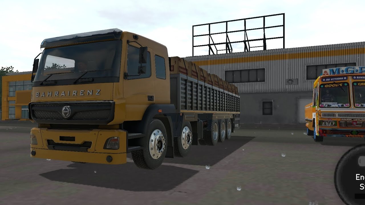 Truck Master India | Driving BharatBenz | #tranding #truckmasterindia #gaming #india 