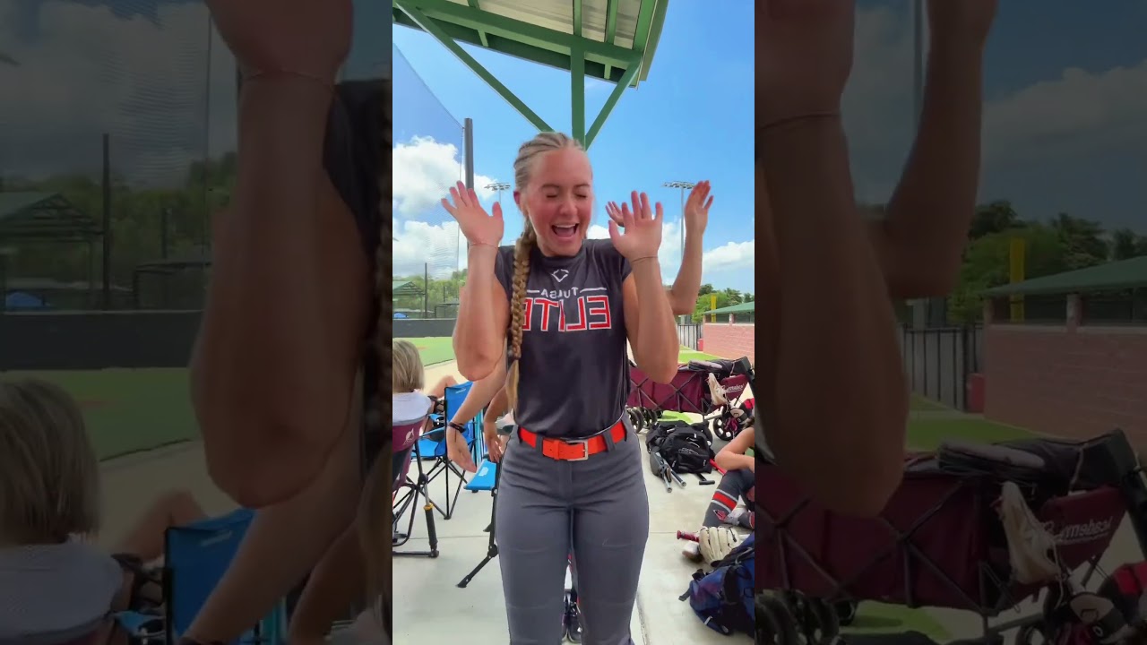 We heard “heads up” and our lives flashed #softball
