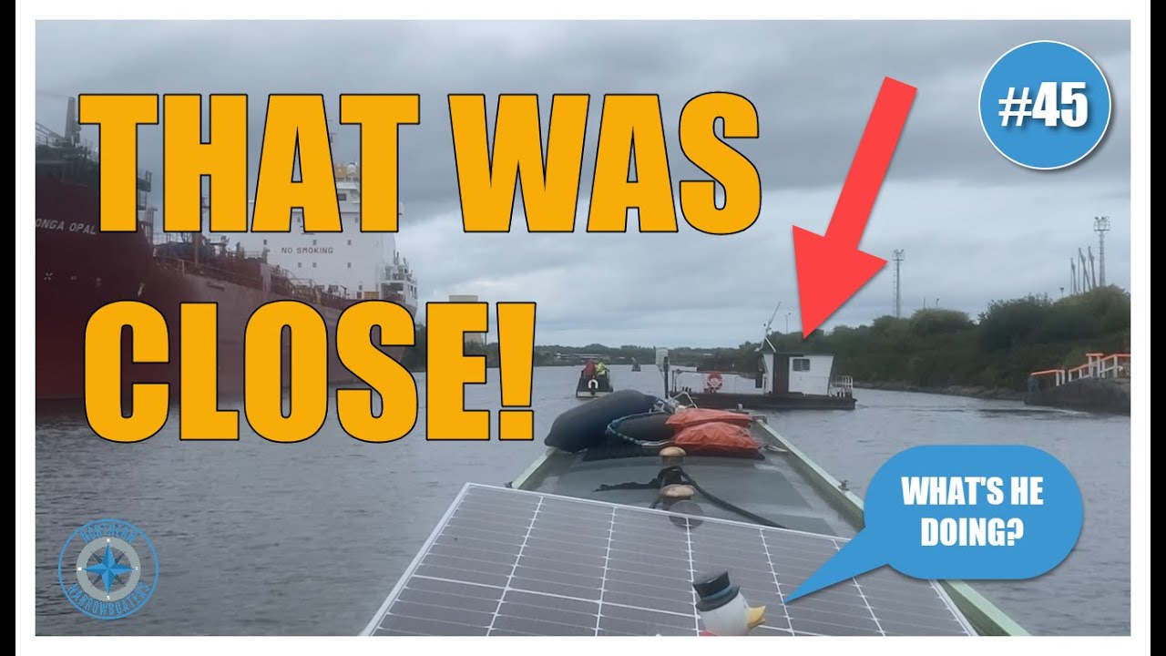 Manchester Ship Canal By Narrowboat part 2 | #45