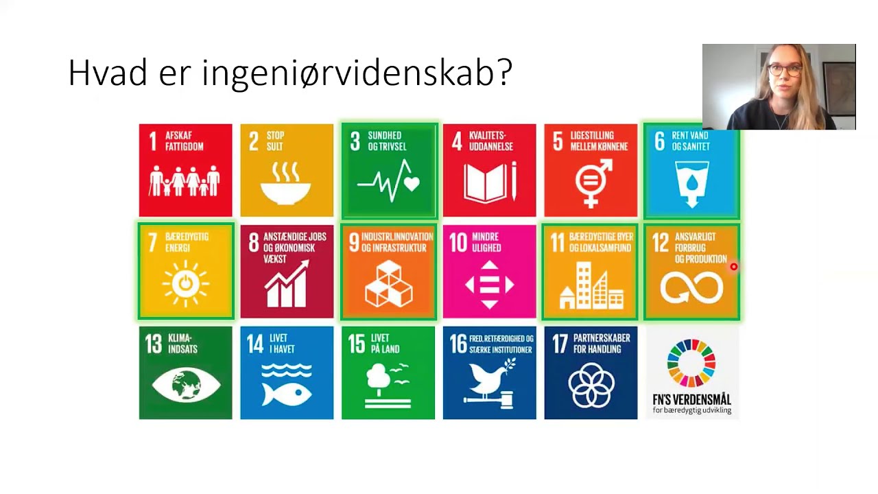 Maria fort&aelig;ller om en sp&aelig;ndende ny ingeni&oslash;ruddannelse med fokus p&aring; b&aelig;redygtighed: Ingeni&oslash;rvidenskab