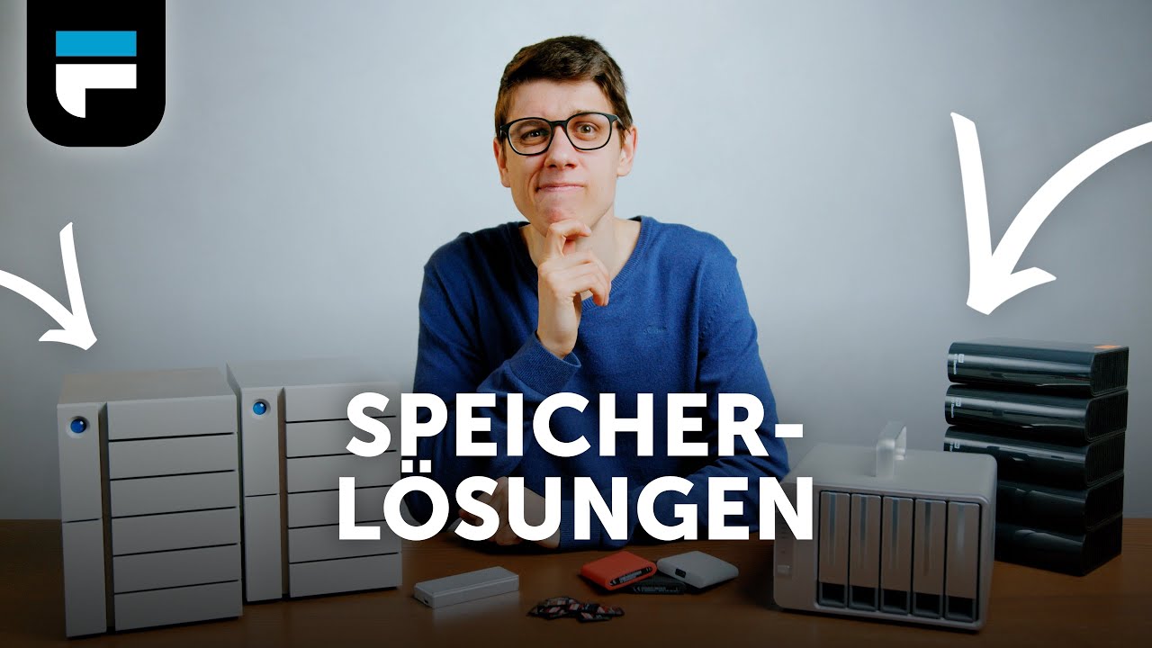 Speicherlösungen für die Videoproduktion – SSD, HDD, NAS und DAS verstehen und nutzen!